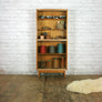 Vintage Oak Glazed Storage / Shop Display Cabinet