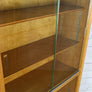 Vintage Oak Glazed Storage / Shop Display Cabinet