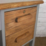 Vintage Abbess Oak School Teachers Desk