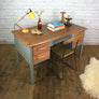 Vintage Abbess Oak School Teachers Desk