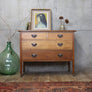vintage_oak_antique_vanity_unit_chest_of_drawers
