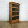 Vintage Oak Solicitors Sectional Bookcase