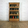 Vintage Oak Solicitors Sectional Bookcase