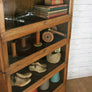 Vintage Oak Solicitors Sectional Bookcase