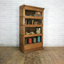 Vintage Oak Solicitors Sectional Bookcase