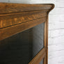 Vintage Oak Solicitors Sectional Bookcase