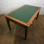 Antique Edwardian Vintage Oak Library Table Desk
