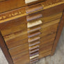 Vintage Rustic Oak Haberdashery Drawers – 2207j