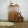 Vintage Oak Linen Housekeepers Cupboard