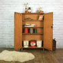 Vintage Oak Linen Housekeepers Cupboard