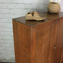 Vintage Oak Linen Housekeepers Cupboard