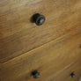 Vintage Oak Post Office Chest of Drawers