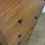 Vintage Oak Post Office Chest of Drawers