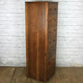 Vintage Oak Post Office Chest of Drawers