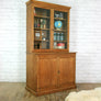 Victorian Oak School Display Cabinet