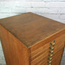 Vintage Oak Printers/Artist Factory Drawers