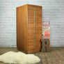 Vintage Oak Printers/Artist Factory Drawers