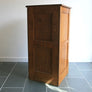 Vintage Oak Tambour Filing Cabinet