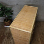 Vintage Boho Rattan & Bamboo Chest of Drawers / Cabinet - 1706b