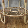 Mid Century Boho Rattan Cane Coffee / Lamp Table - 2710f