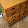 Mid Century Esavian James Leonard School Drawers - 1709p
