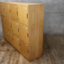 Vintage Esavian School Gym Wooden Lockers - 3006f