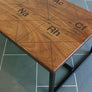 *LIMITED EDITION* 'The Harnall – Periodic Table' - Breaking Bad inspired Iroko Coffee Table