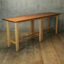 Reclaimed School Lab Table Breakfast Bar - 2006b