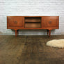 Teak Mid Century Sideboard TV Media Cabinet