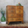vintage_rustic_beech_school_chest_drawers