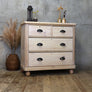 vintage_rustic_bleached_pine_chest_of_drawers