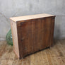 Large Victorian Rustic Bleached Pine Chest of Drawers - 1111e
