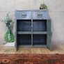 vintage_rustic_industrial_painted_pine_cupboard