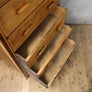 vintage_rustic_mid_century_oak_tallboy_drawers
