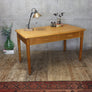 Vintage Oak Abbess Desk - 0105d