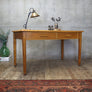 Vintage Oak Abbess Desk - 0105d