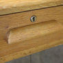 Vintage Oak Abbess Desk - 0105d