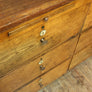 vintage_rustic_oak_antique_school_lab_chest_drawers