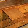 vintage_rustic_oak_antique_school_lab_chest_drawers