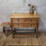 vintage_rustic_oak_chest_drawers_vanity_bathroon_unit