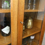 vintage_rustic_oak_kitchen_cupboard_school_display_cabinet