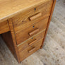 Vintage Rustic Oak Desk - 1308c