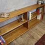 vintage_rustic_oak_school_church_shelves_bookshelf_shoe_rack