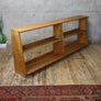 vintage_rustic_oak_school_church_shelves_bookshelf_shoe_rack