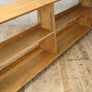 vintage_rustic_oak_school_church_shelves_bookshelf_shoe_rack