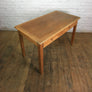 Vintage Rustic Oak School Teachers Desk