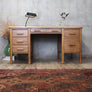 vintage_rustic_oak_school_teachers_desk