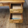 Vintage Rustic Oak Desk - 1712e