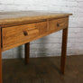Vintage Rustic Oak School Teachers Desk