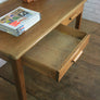 Vintage Rustic Oak School Teachers Desk